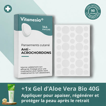Vitanesia™ Pro Acrochordons Patch Cutané + Aloe Vera